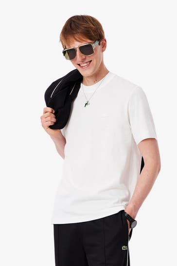 LACOSTE T-Shirt weiß