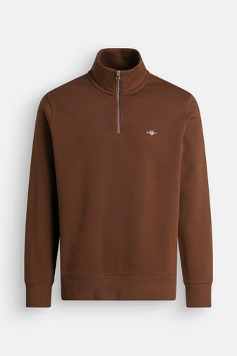 GANT Sweat-Troyer dunkelbraun