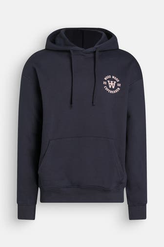 WOOD WOOD Hoodie nachtblau