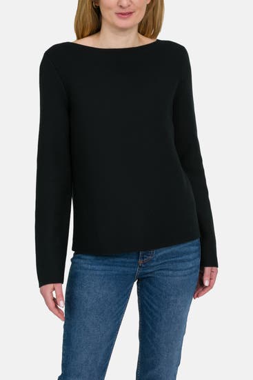 MARC O'POLO - Strickpullover schwarz