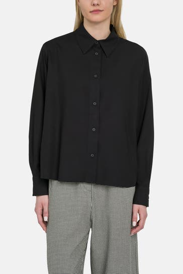 MARC O'POLO DENIM Casual-Bluse schwarz