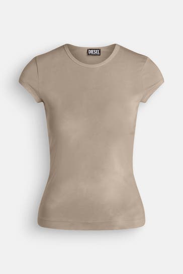 DIESEL T-Shirt greige