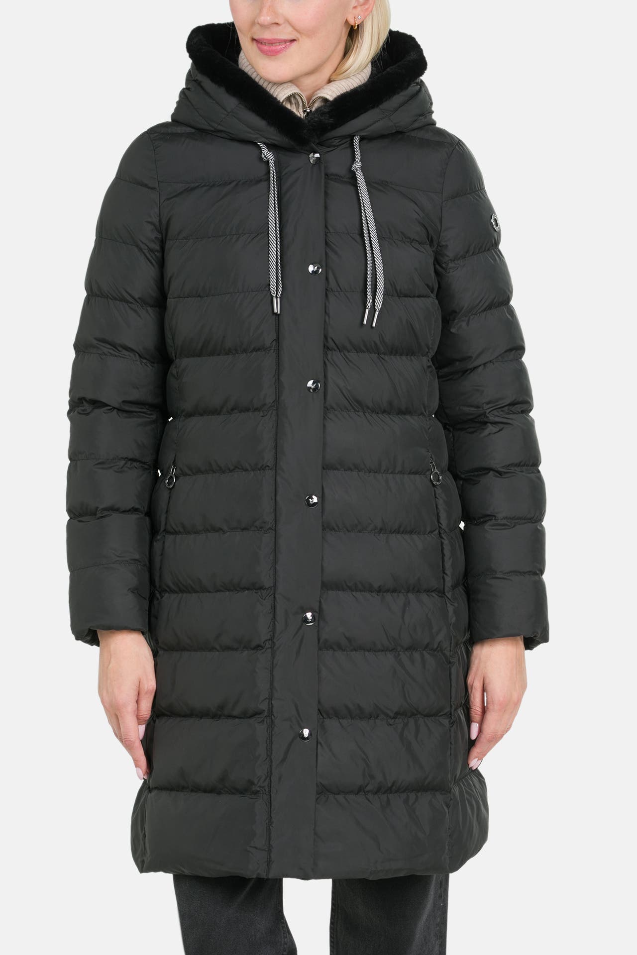 FUCHS SCHMITT Steppmantel schwarz, Bild 1