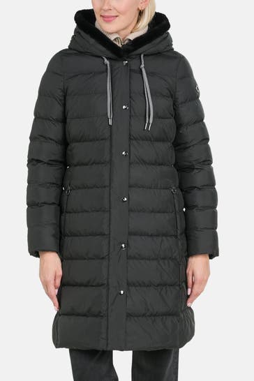 FUCHS SCHMITT Steppmantel schwarz