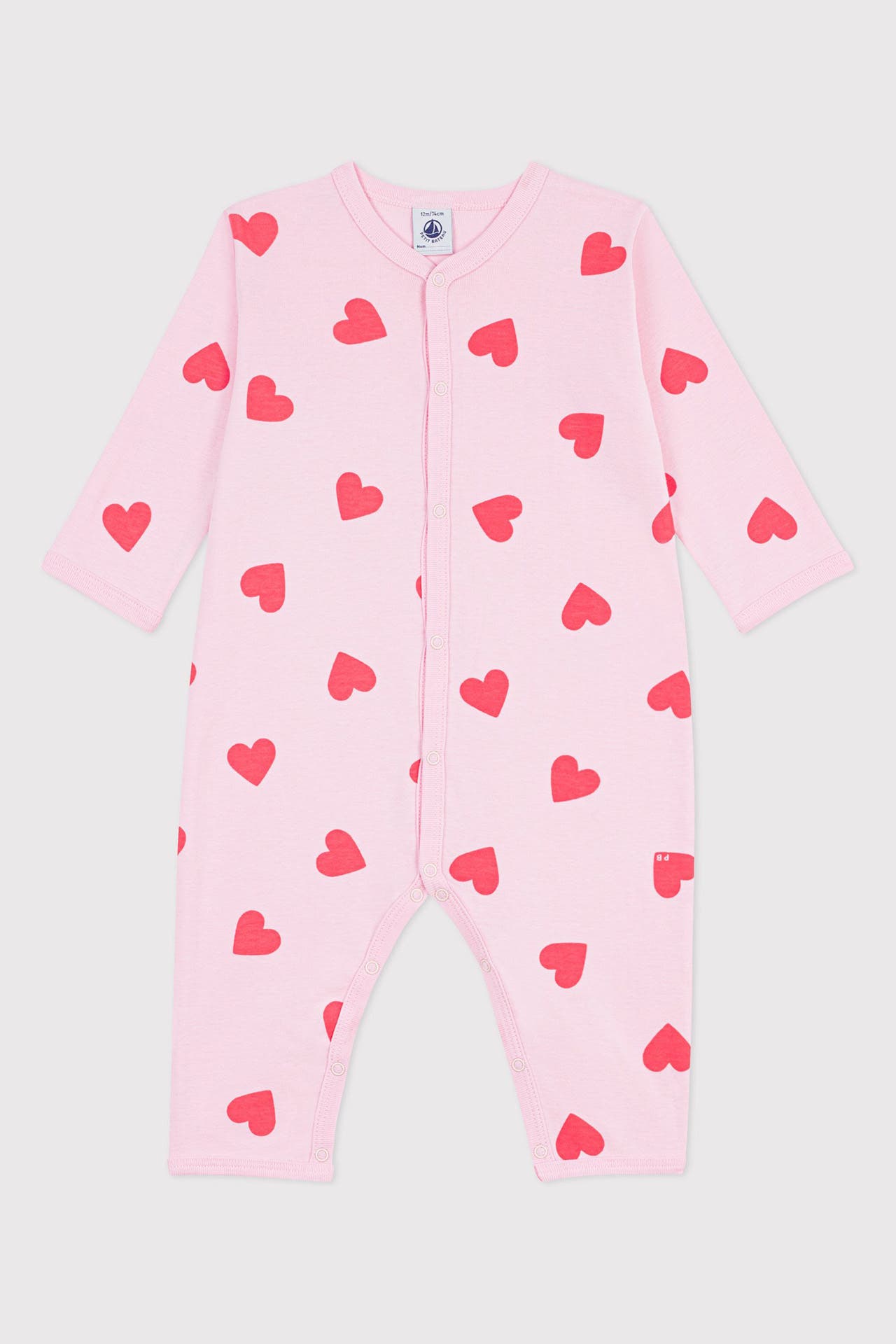 PETIT BATEAU Strampler gemustert, Bild 1