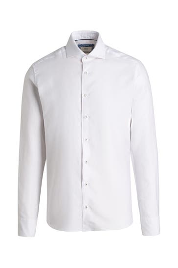 ETERNA Leinenhemd weiß