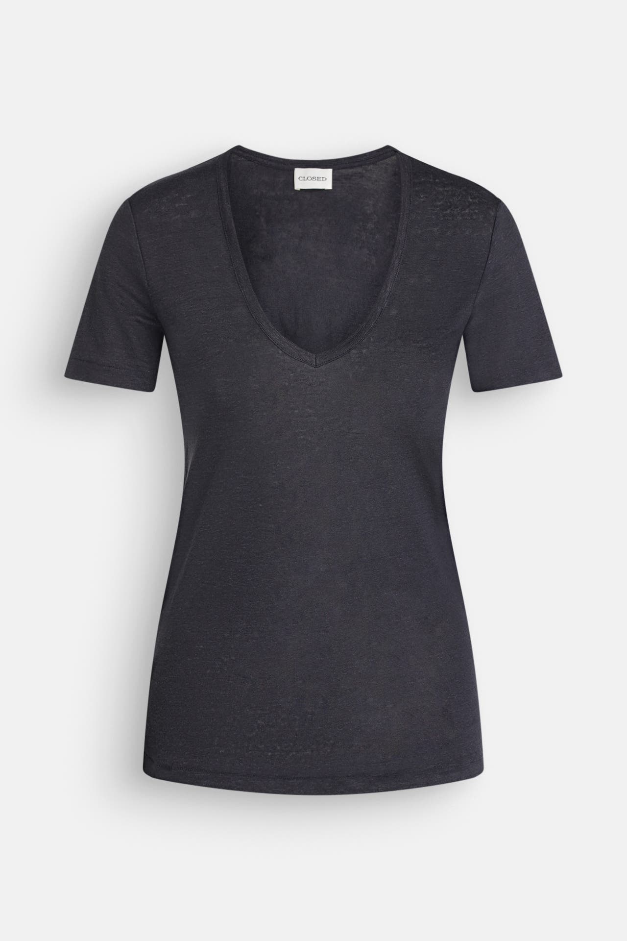 CLOSED Leinen-Shirt graublau, Bild 1