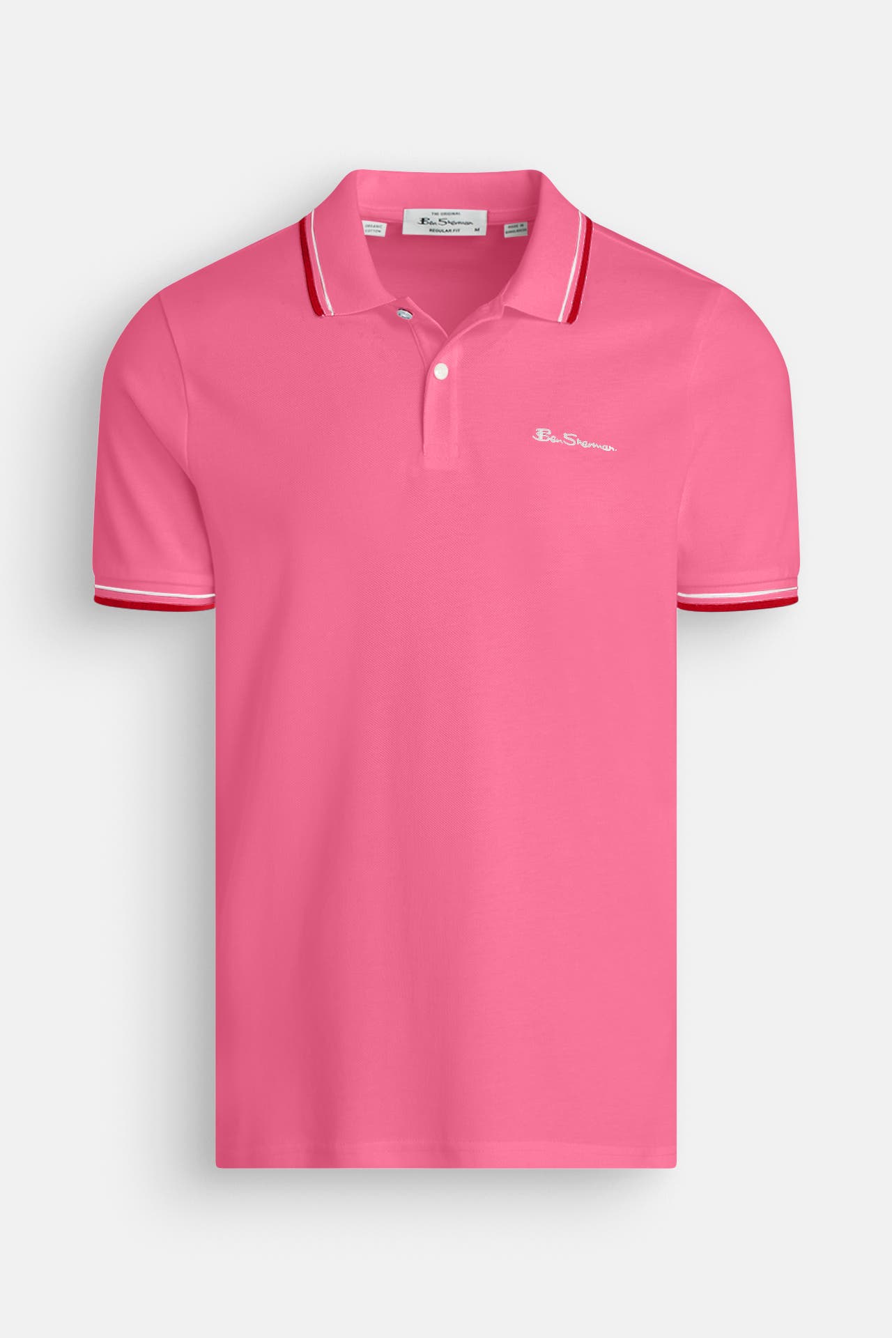 BEN SHERMAN Polo-Shirt pink, Bild 1