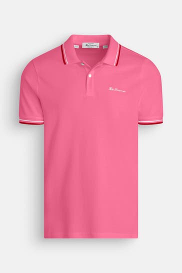 BEN SHERMAN Polo-Shirt pink