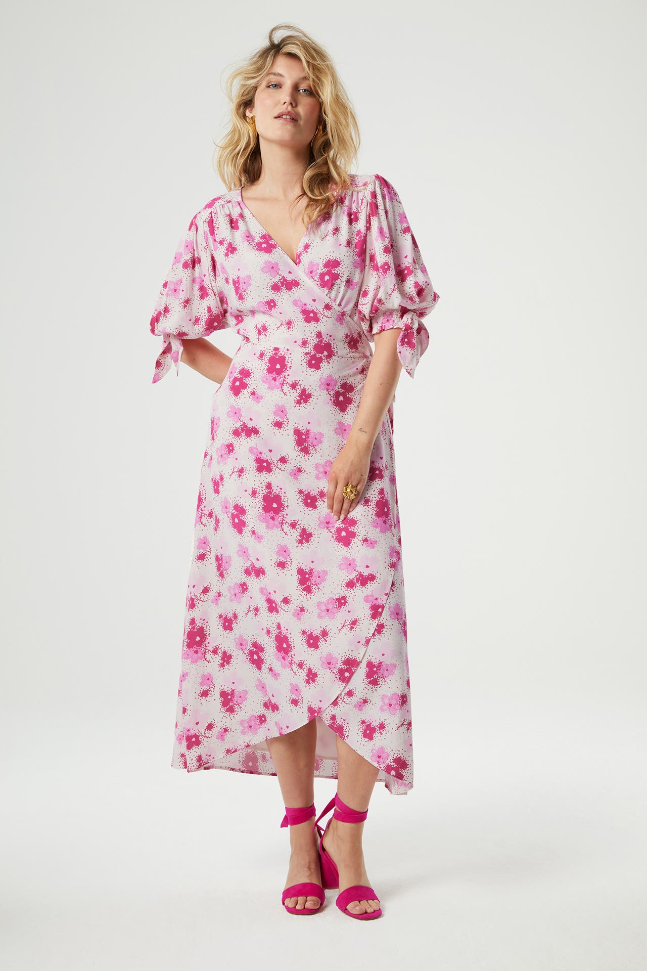 FABIENNE CHAPOT Wickelkleid gemustert, Bild 1