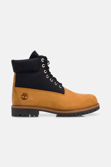 TIMBERLAND Leder-Boots zweifarbig