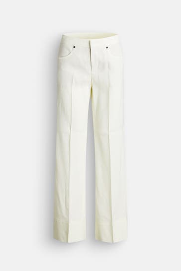 BOGNER Leinenmix-Hose 'Rayen' vanille