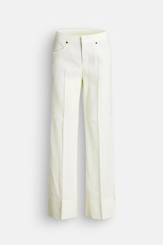 BOGNER Leinenmix-Hose 'Rayen' vanille