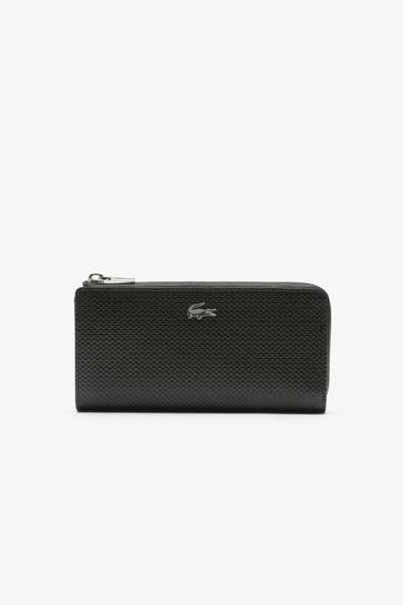 LACOSTE Geldbörse schwarz