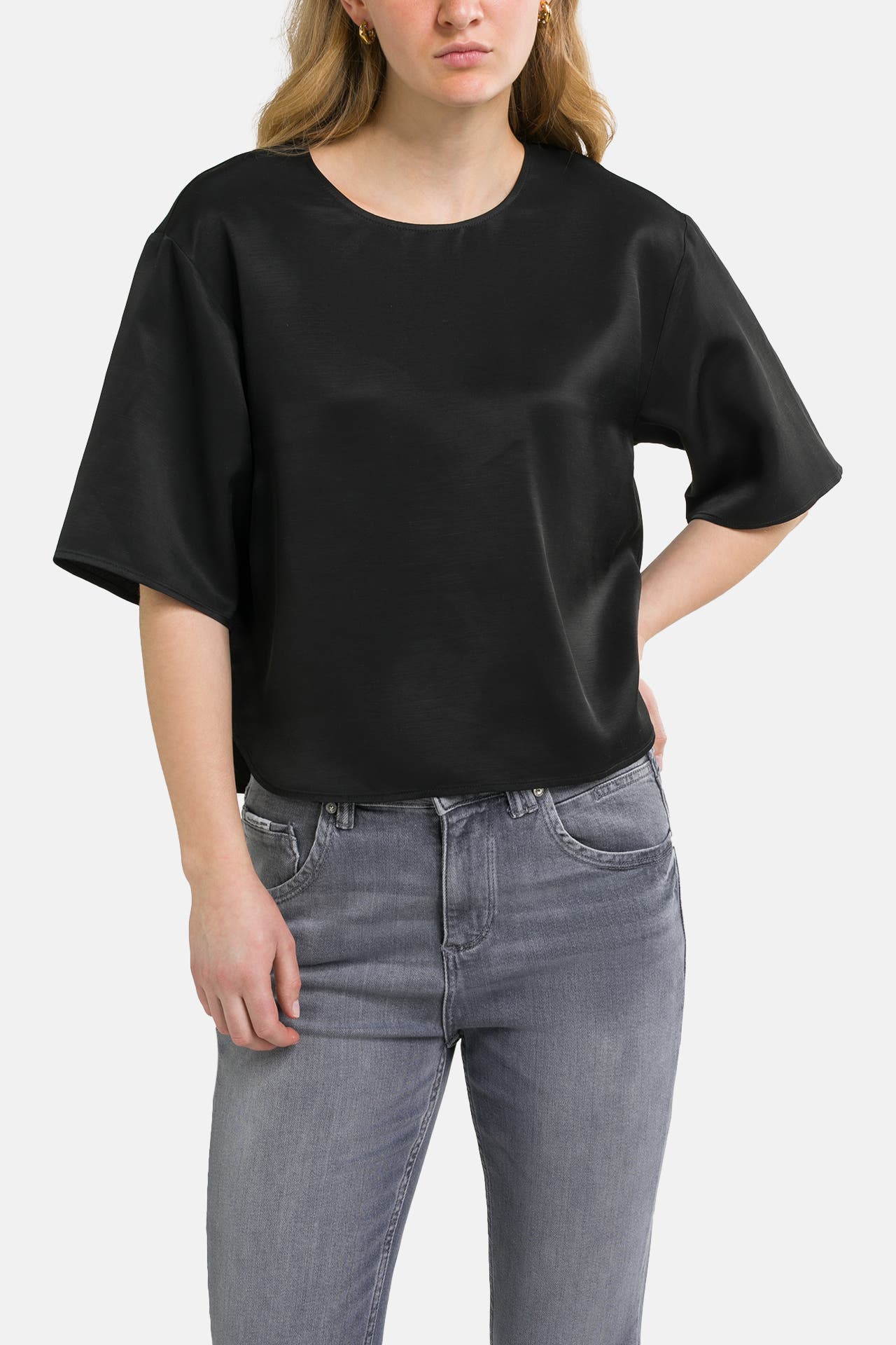 MARC O'POLO DENIM Blusenshirt schwarz, Bild 1