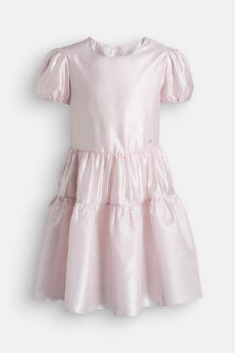 EMPORIO ARMANI Seidenmix-Kleid 'Vestito' rosa
