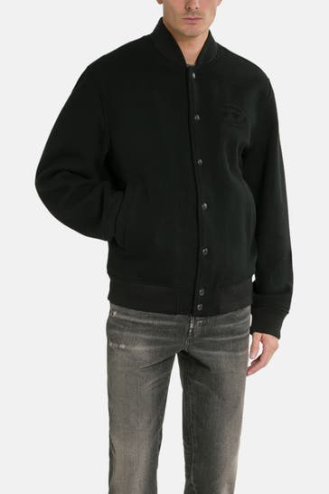 DIESEL Collegejacke 'Arry' schwarz