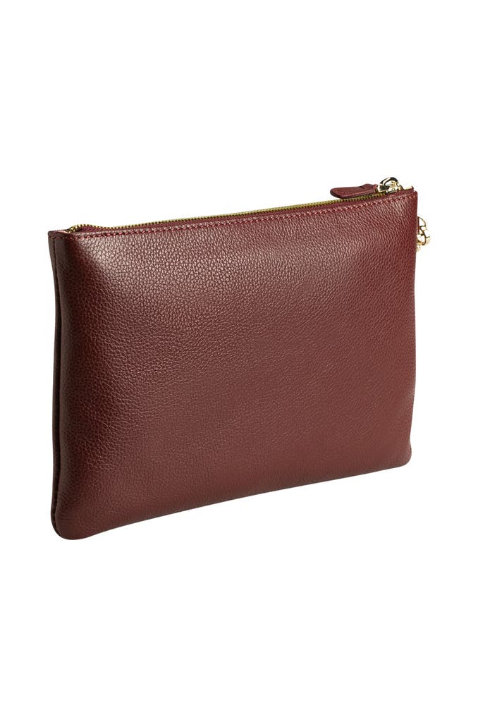 COCCINELLE Clutch dunkelrot » günstig online kaufen Outletcity