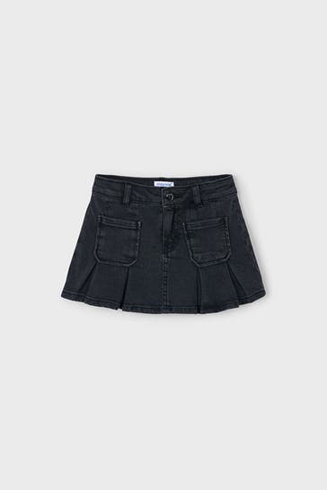 MAYORAL Jeansrock schwarz