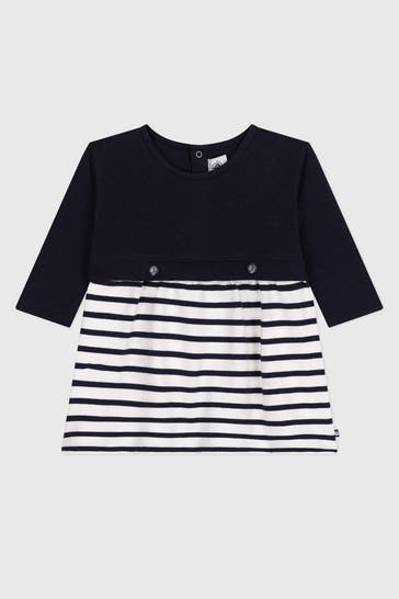 PETIT BATEAU Kleid nachtblau 