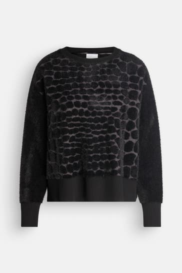 SPORTALM Strickpullover schwarz