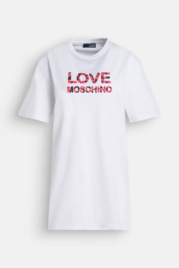 LOVE MOSCHINO T-Shirt weiß