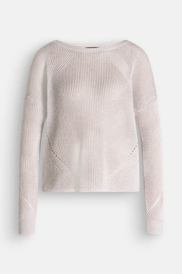 COMMA, Strickpullover greige