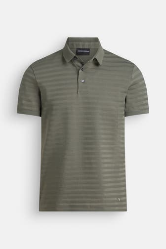 EMPORIO ARMANI Polo-Shirt graugrün