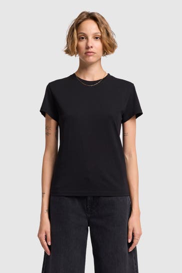 7 FOR ALL MANKIND T-Shirt schwarz