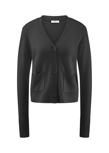 RIANI Dark grey woollen cardigan
