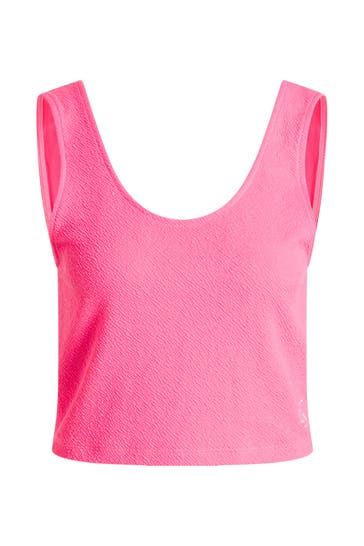 CK JEANS Crop Top neonpink