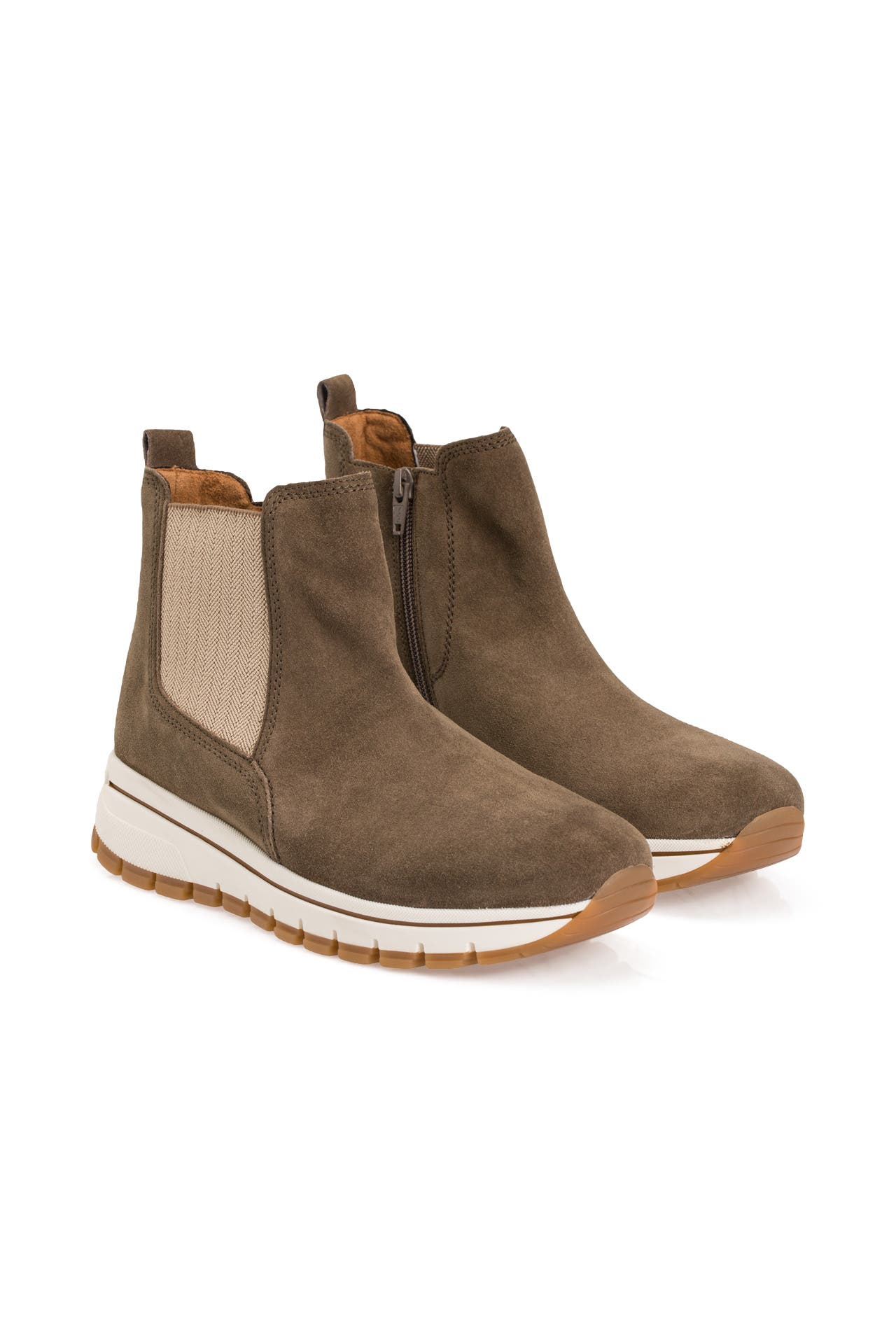 Gabor chelsea 2025 boots taupe