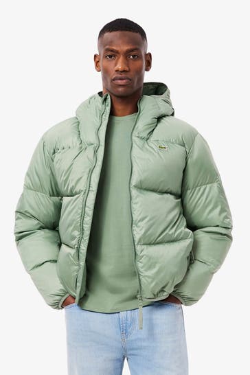 LACOSTE Steppjacke smaragdgrün