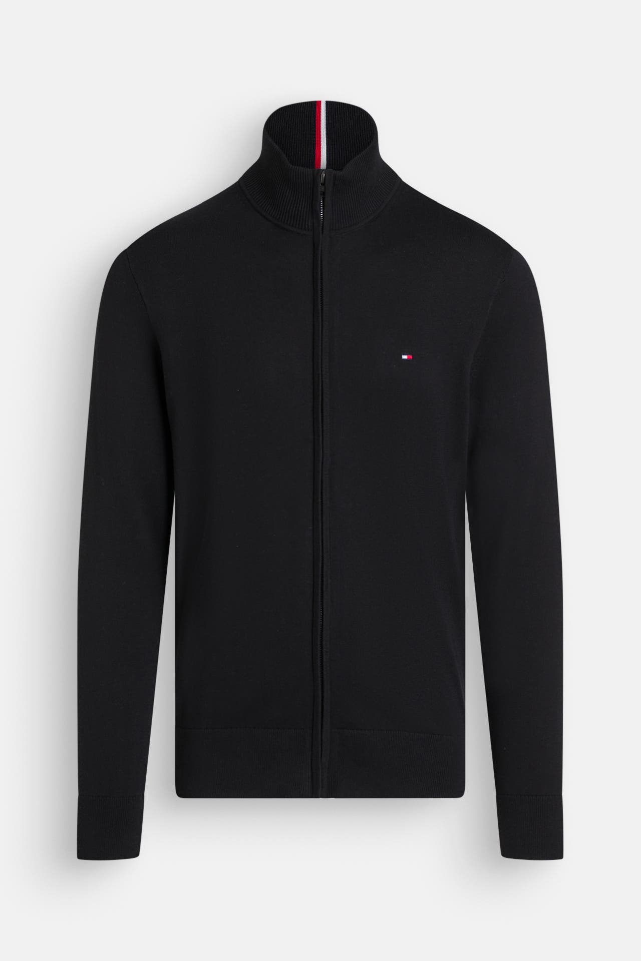 TOMMY HILFIGER Strickjacke schwarz, Bild 1
