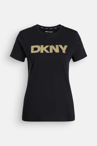 DKNY T-Shirt schwarz