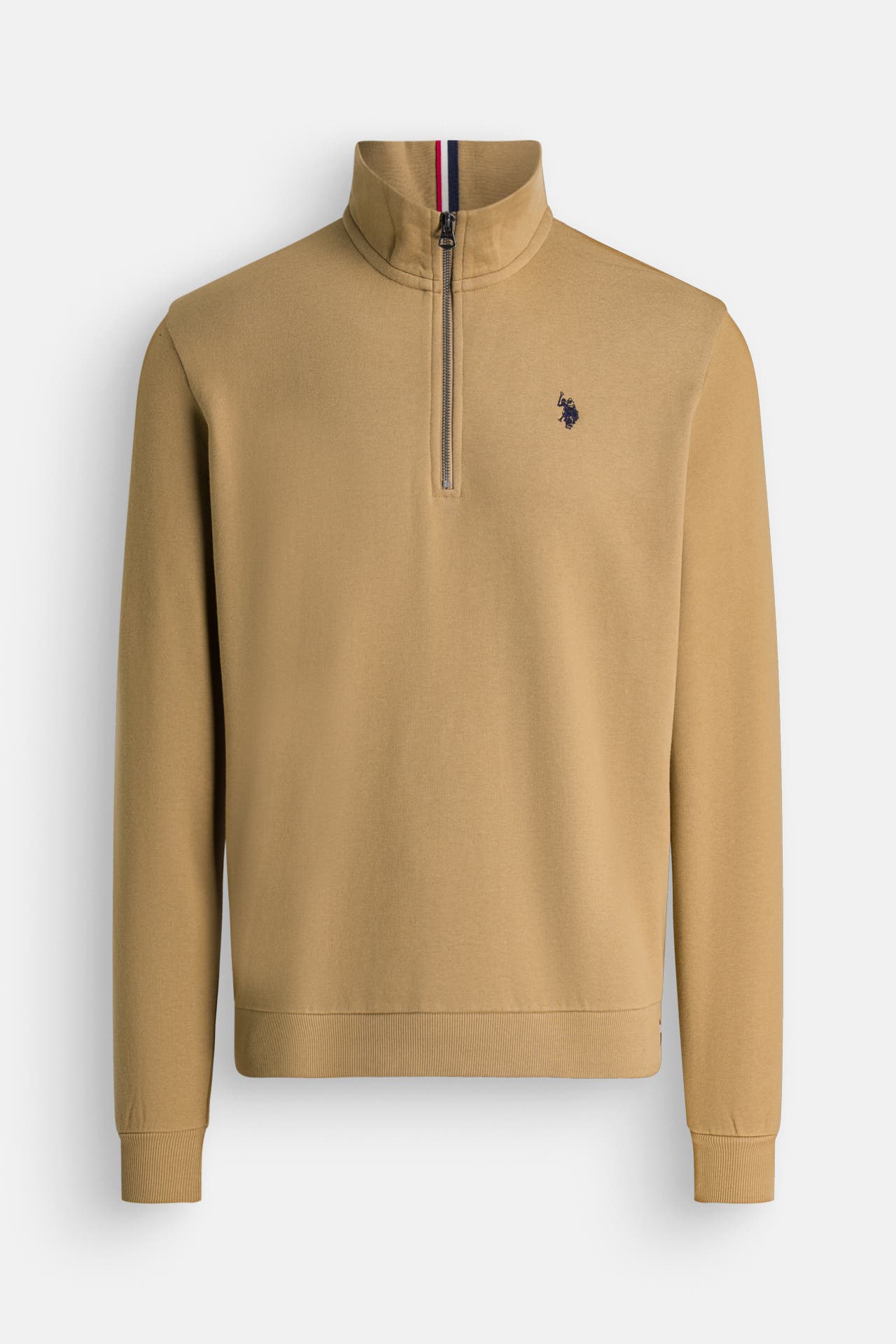 U.S. POLO ASSN. Sweat-Troyer hellbraun, Bild 1