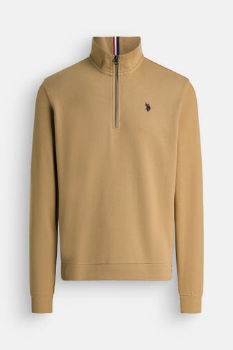 U.S. POLO ASSN. Sweat-Troyer hellbraun