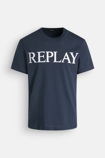 REPLAY T-Shirt dunkelblau