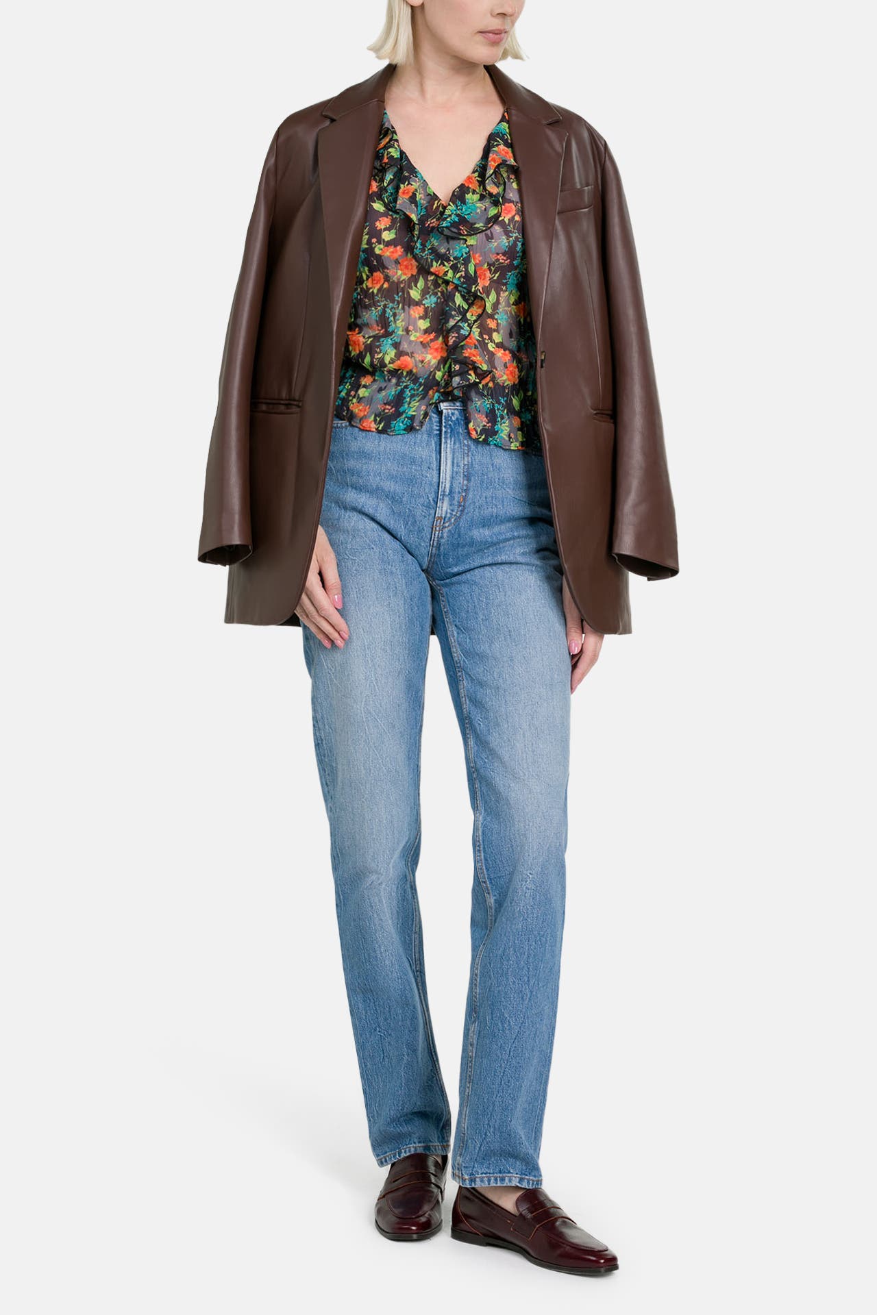 WOOD WOOD Casual-Bluse 'Hannah' floral, Bild 1