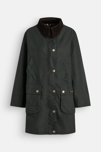 BARBOUR Übergangsjacke 'Beaudnell' dunkelgrün