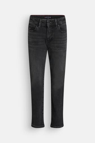 TOMMY HILFIGER Jeans dunkelgrau straight