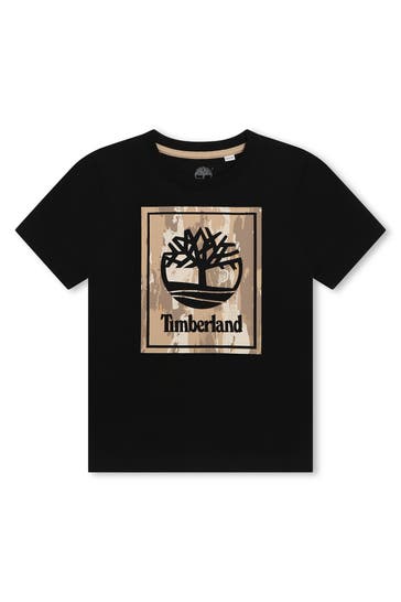 TIMBERLAND T-Shirt schwarz