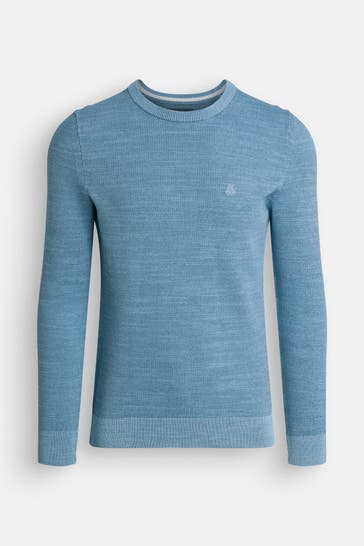 MARC O'POLO DENIM Strickpullover hellblau