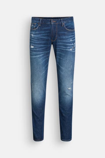 EMPORIO ARMANI Jeans blau slim