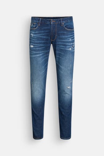 EMPORIO ARMANI Jeans blau slim