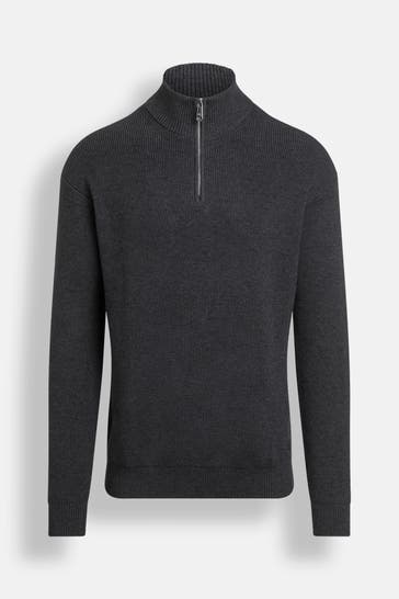 CK JEANS Strick-Troyer dunkelgrau