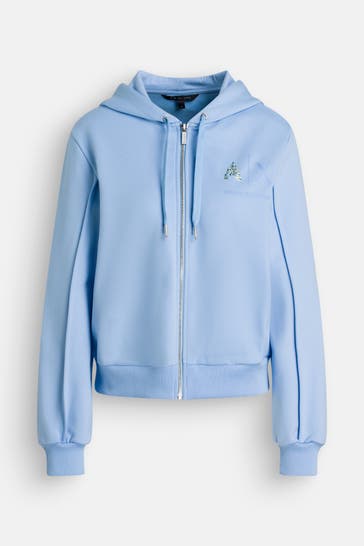 ARMANI EXCHANGE Sweatjacke hellblau