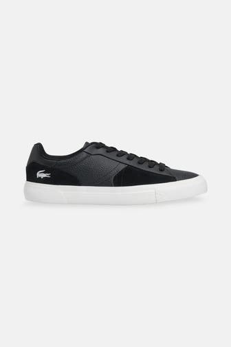 LACOSTE Sneaker 'Vulcanized' schwarz