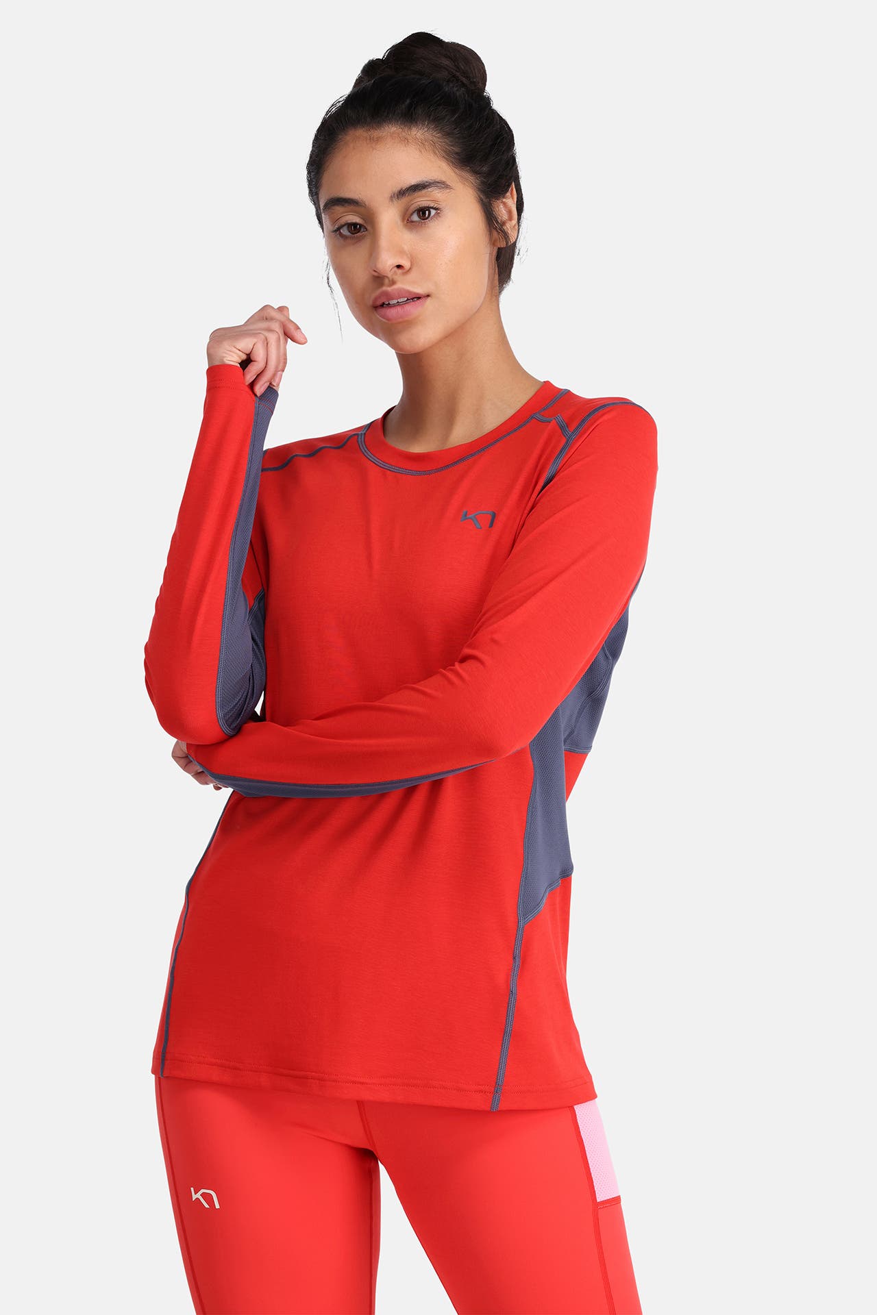 KARI TRAA Baselayer rot, Bild 1