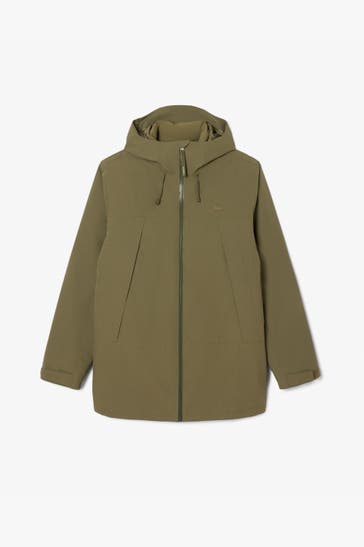 LACOSTE Daunenparka oliv